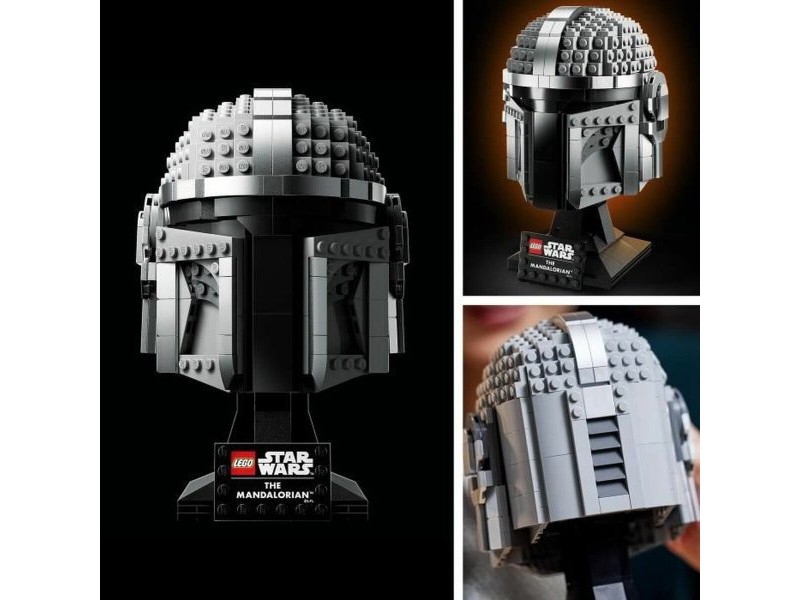 Playset Lego 75328 Star Wars The Mandalorian Helmet Playset Lego 75328 Star Wars The Mandalorian Helmet