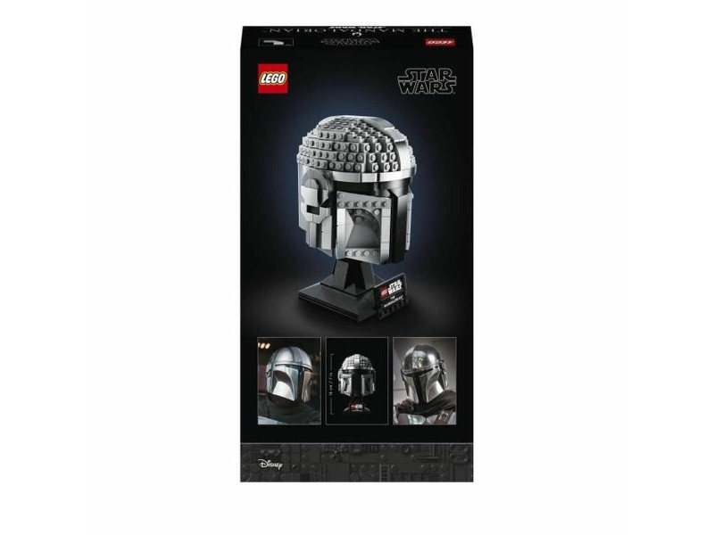 Playset Lego 75328 Star Wars The Mandalorian Helmet Playset Lego 75328 Star Wars The Mandalorian Helmet