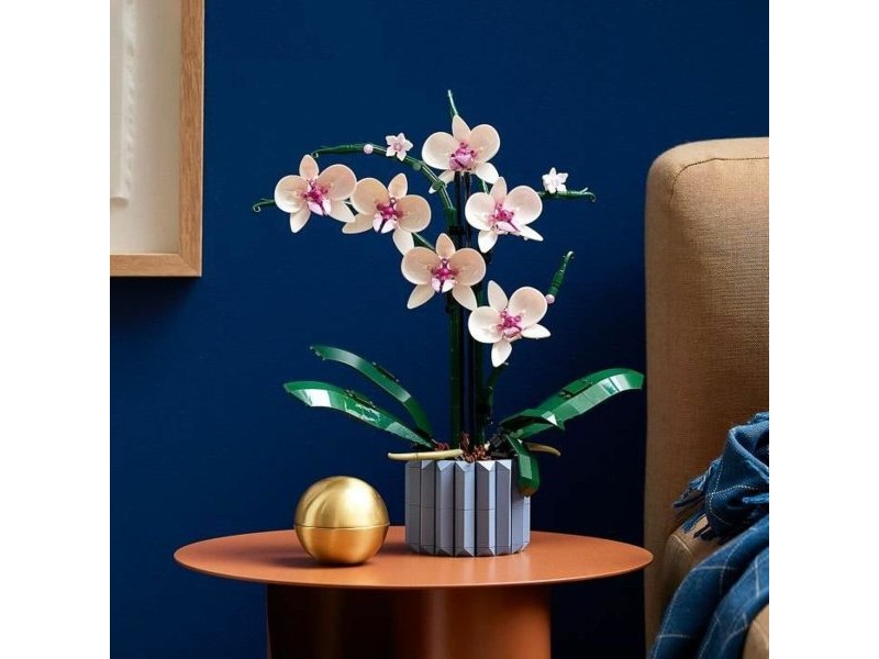 Playset Lego The Orchid Plants with Indoor Artificial Flowers