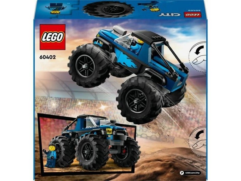 Playset Lego 60402 Monster Truck Blue