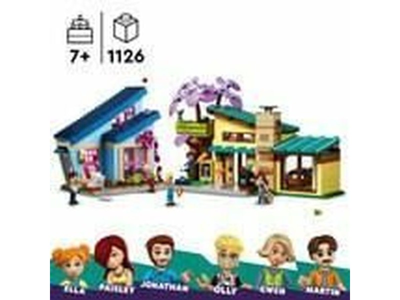 Playset Lego 42620 Olly and Paisley Family Homes
