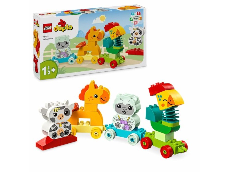 Playset Lego 10412 Animal Train 19 Части