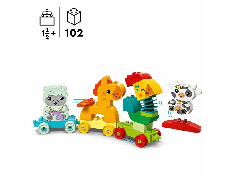 Playset Lego 10412 Animal Train 19 Части