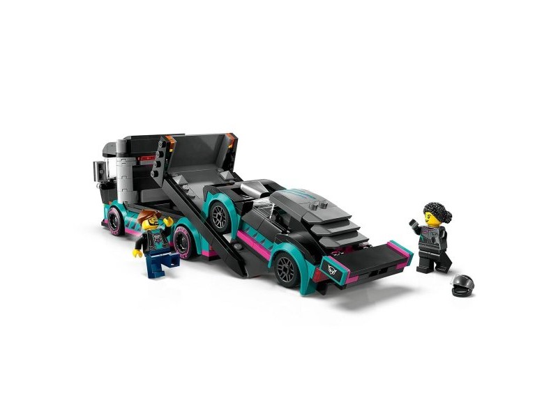Playset Lego 60406 Race Car and car carrier truck