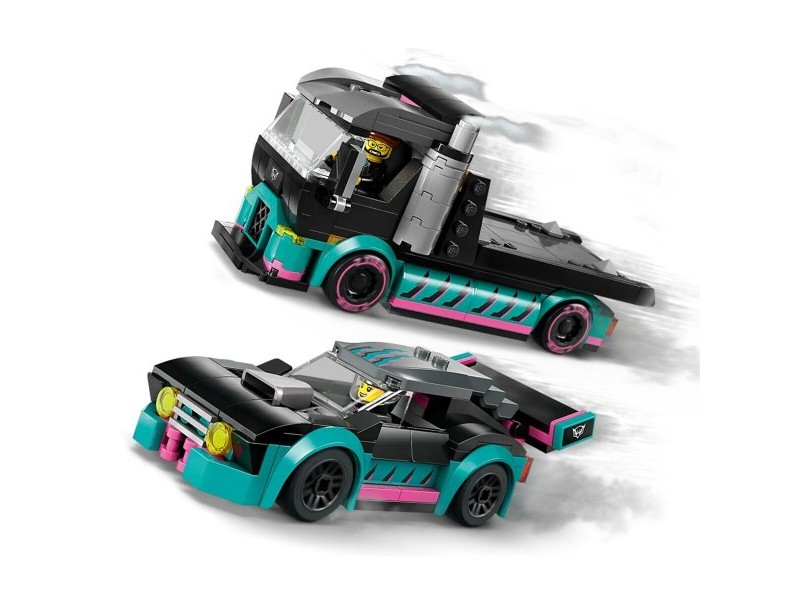 Playset Lego 60406 Race Car and car carrier truck