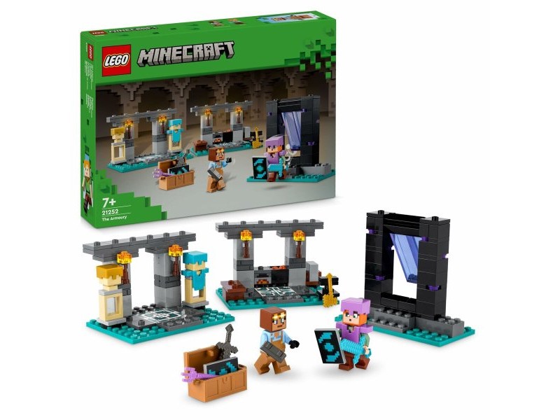 Playset Lego Minecraft: The Armoury