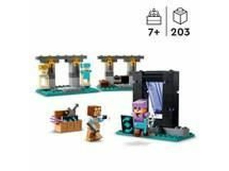 Playset Lego Minecraft: The Armoury