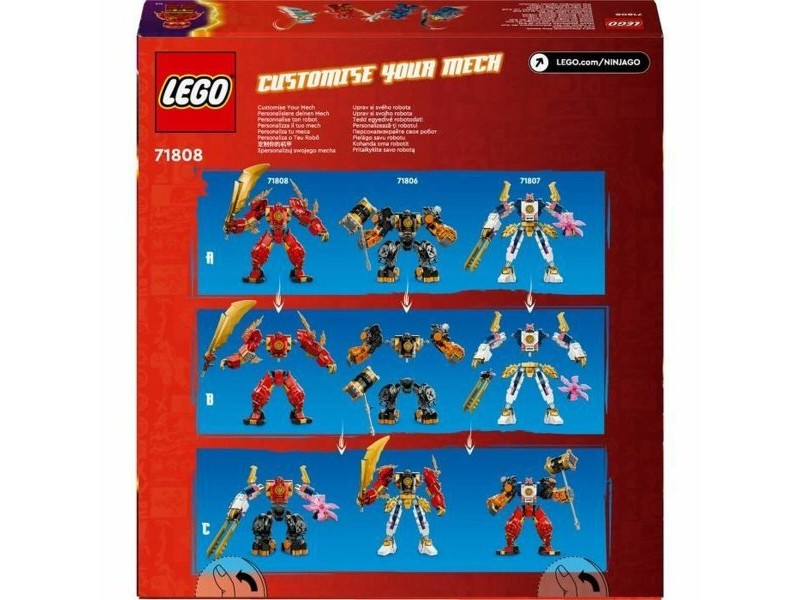 Playset Lego 71808 Kai Fire Elemental Mecca - ToyPro
