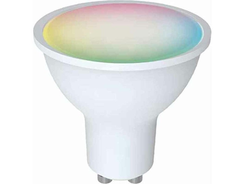 LED крушка Denver Electronics SHL-450 RGB Wifi GU10 5W 2700K