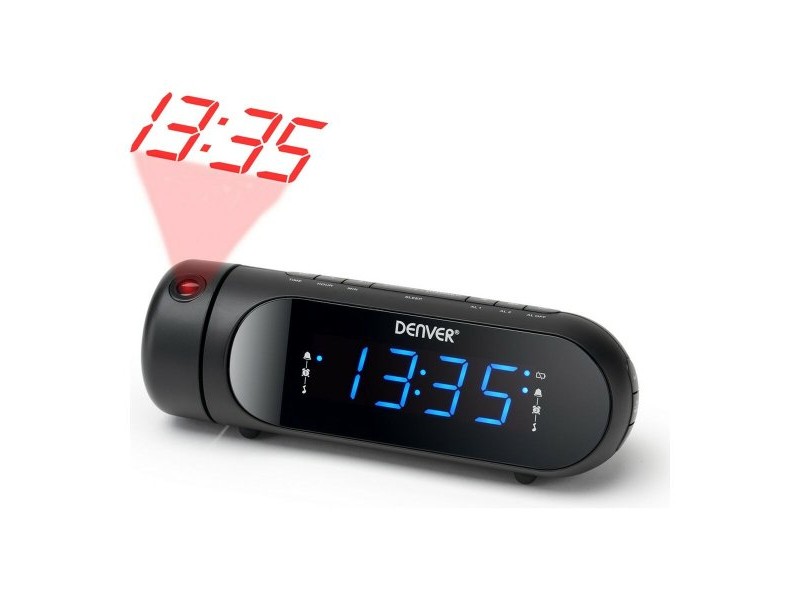 Радио часовник FM Denver Electronics CPR-700 Черен