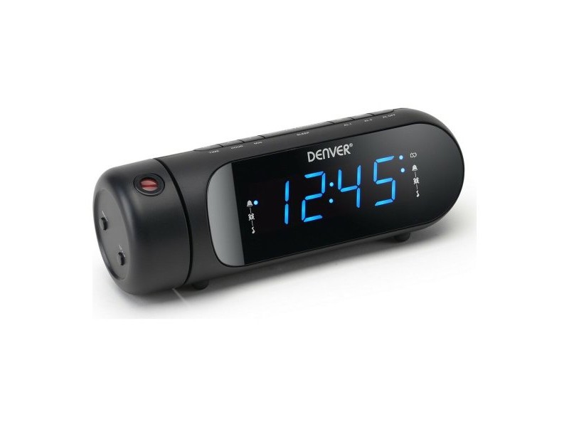 Радио часовник FM Denver Electronics CPR-700 Черен