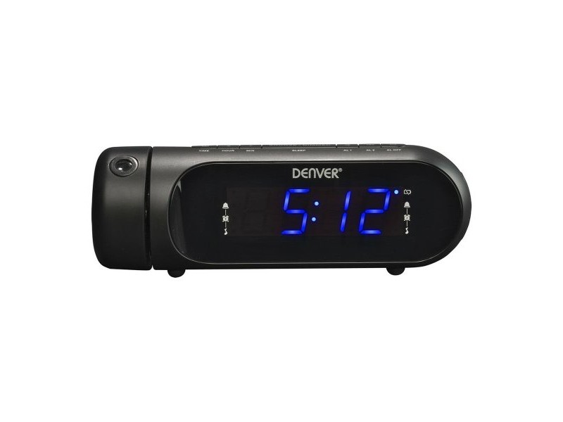 Радио часовник FM Denver Electronics CPR-700 Черен