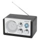 AM / FM радио Denver Electronics TR-63B Черен AM/FM Подаръчна кутия