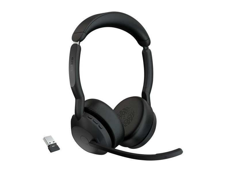 Слушалки с микрофон Jabra 25599-989-999 Черен