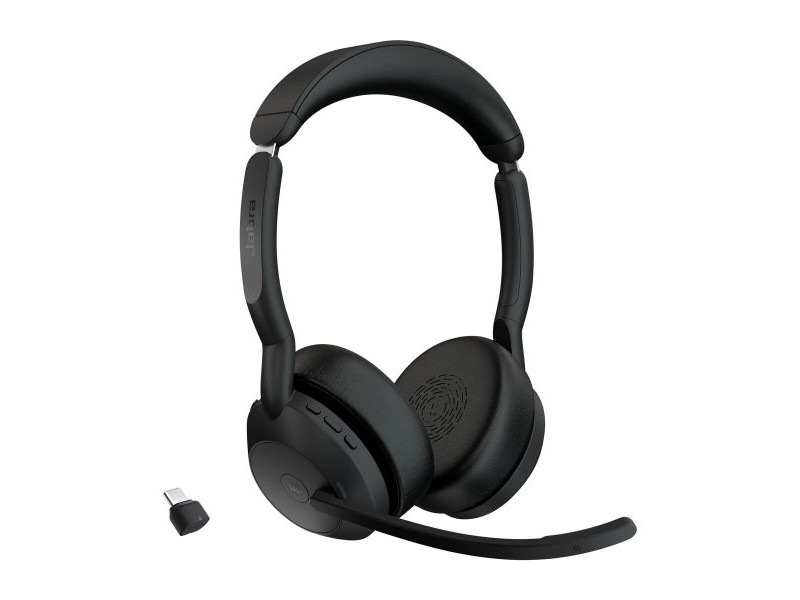 Слушалки с микрофон Jabra 25599-999-899 Черен