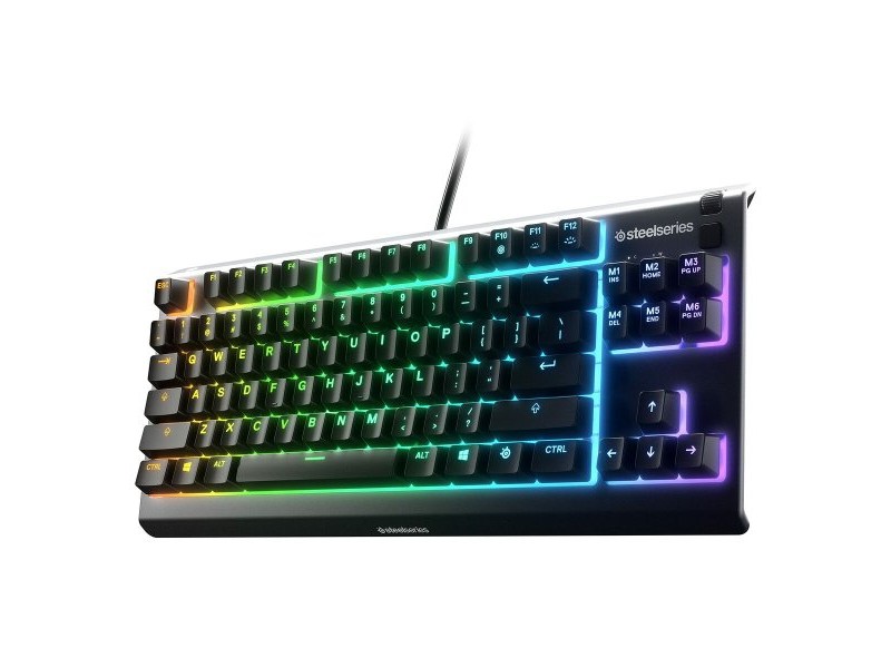 Клавиатура за игри SteelSeries APEX 3 TKL Черен Испанска Qwerty