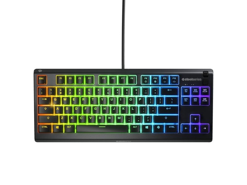 Клавиатура за игри SteelSeries APEX 3 TKL Черен Испанска Qwerty