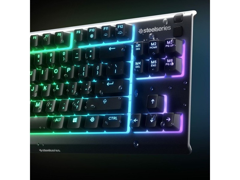 Клавиатура за игри SteelSeries APEX 3 TKL Черен Испанска Qwerty