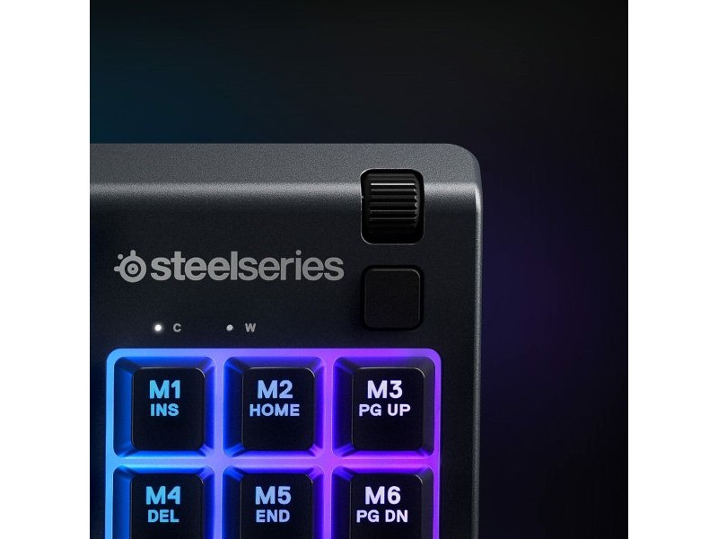 Клавиатура за игри SteelSeries APEX 3 TKL Черен Испанска Qwerty
