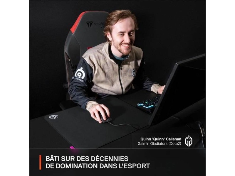 Подложка за мишка SteelSeries QcK Performance XL Черен