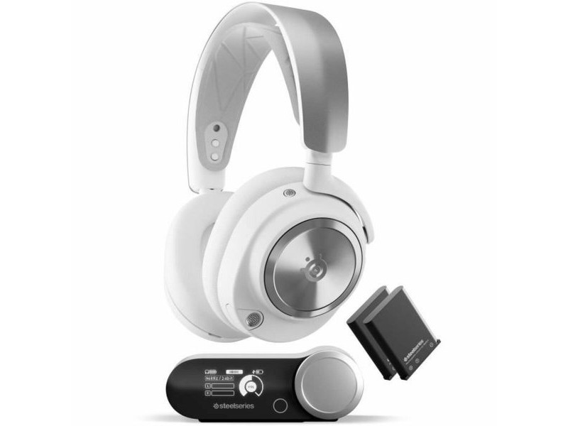 Слушалки SteelSeries Arctis Nova Pro Бял