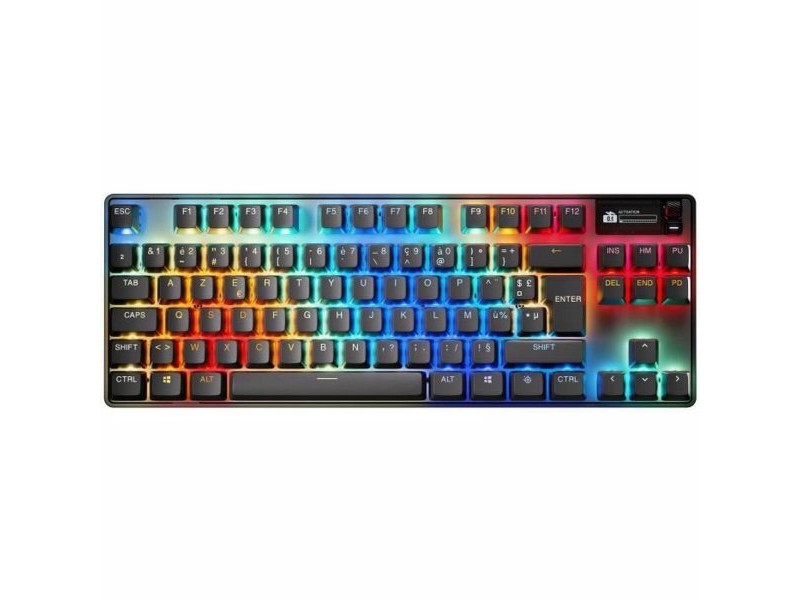 Блутут клавиатура SteelSeries apex pro tkl wl gen 3 Черен Azerty френски