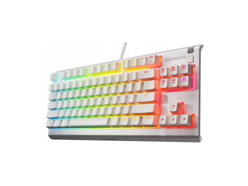 Клавиатура SteelSeries 64819 Бял