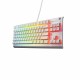 Клавиатура SteelSeries 64819 Бял