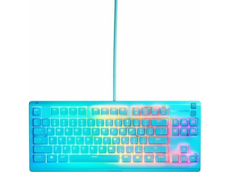 Клавиатура SteelSeries Apex 3 TKL Син