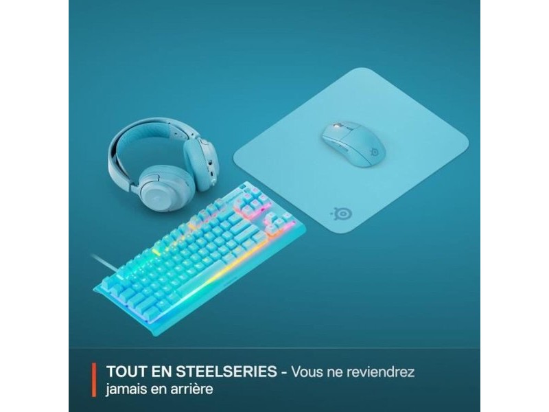 Подложка за мишка SteelSeries цвят тюркоаз