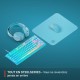 Подложка за мишка SteelSeries цвят тюркоаз