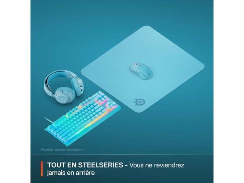 Подложка за мишка SteelSeries цвят тюркоаз