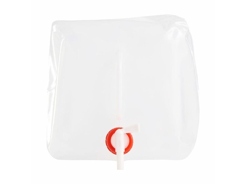 Контейнер за Вода Outfit Бял 10 L 23 x 23 x 25 cm Сгъваем