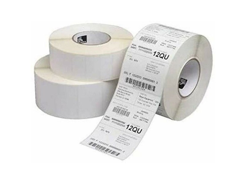 Топ етикети Zebra 880255-025D Бял