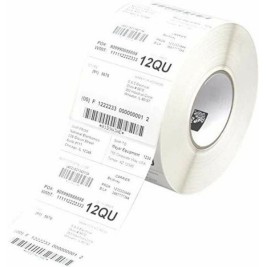 Етикети за принтер Zebra Perform 1000T Бял Ø 25 mm (12 броя)