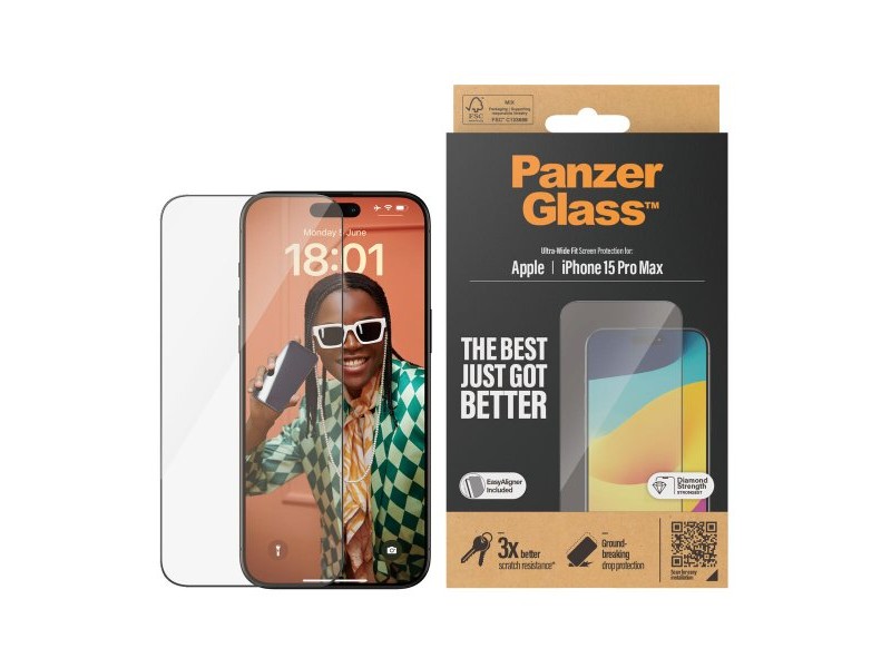 Протектор за екран на мобилен телефон Panzer Glass 2812 Apple