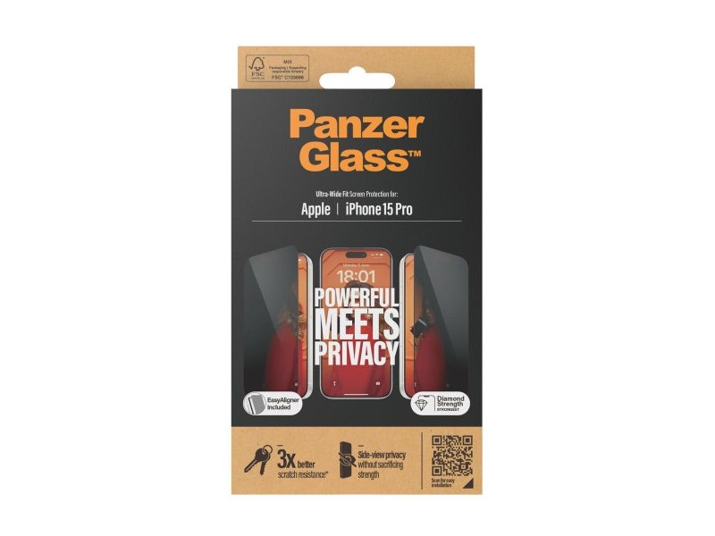 Протектор за екран на мобилен телефон Panzer Glass P2810 Apple