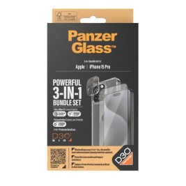 Протектор за екран на мобилен телефон Panzer Glass B1173+2810 Apple iPhone 15 Pro