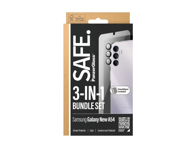 Протектор за екран на мобилен телефон Panzer Glass BSAFE95691 Samsung Galaxy A55