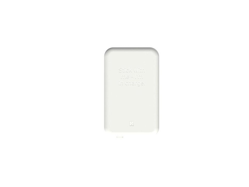Резервна Батерия с Безжично Зарядно Kreafunk Бял 5000 mAh Резервна Батерия с Безжично Зарядно Kreafunk Бял 5000 mAh