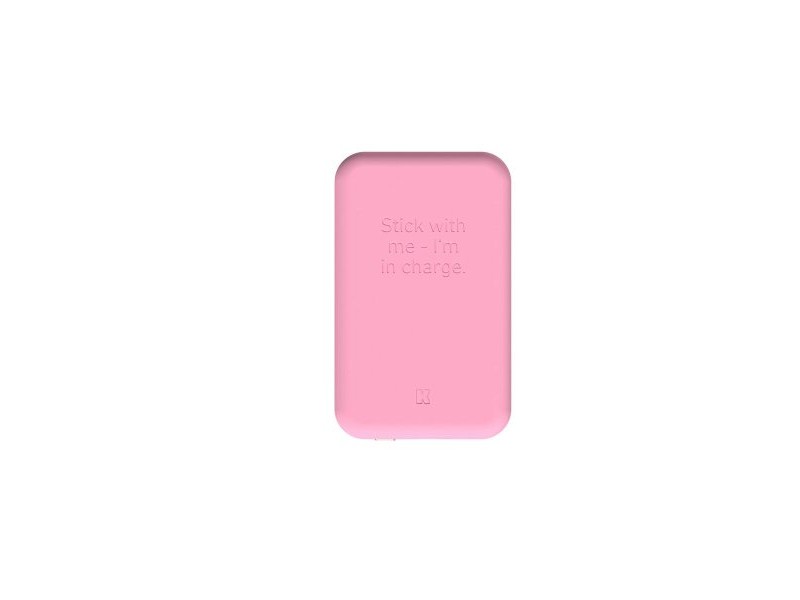 Резервна Батерия с Безжично Зарядно Kreafunk Розов 5000 mAh