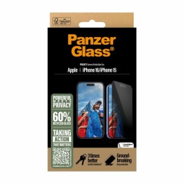 Протектор за екран на мобилен телефон PanzerGlass iPhone 16 -15