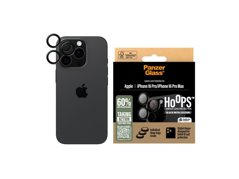 Протектор за екран на мобилен телефон Panzer Glass iPhone 16 PMACCS Apple