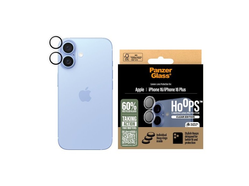 Протектор за екран на мобилен телефон Panzer Glass 1285 Apple