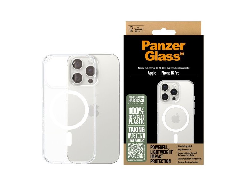 Протектор за екран на мобилен телефон PanzerGlass iPhone 16 Pro Apple