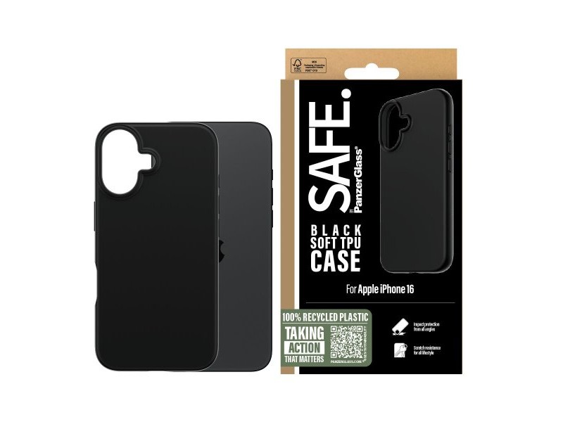 Протектор за екран на мобилен телефон PanzerGlass iPhone 16 Apple