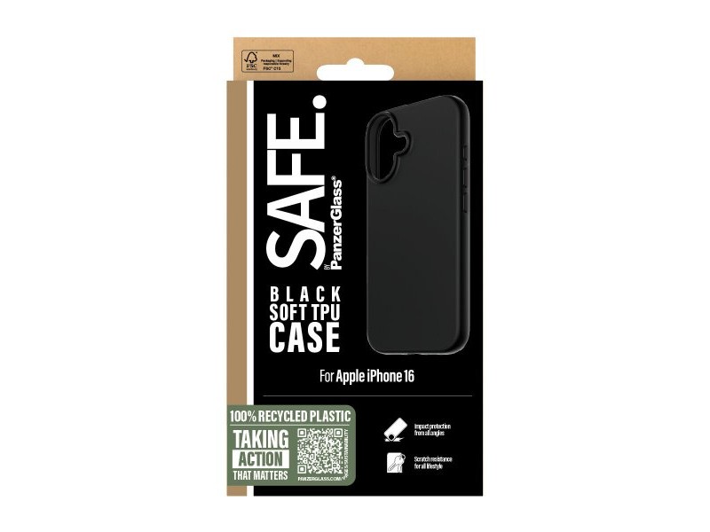 Протектор за екран на мобилен телефон PanzerGlass iPhone 16 Apple