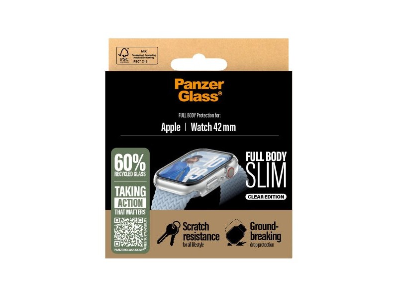 Смарт часовник Panzer Glass 3713 Прозрачен
