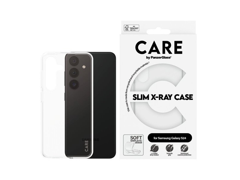 Калъф за мобилен телефон Panzer Glass 1960 Прозрачен Samsung Galaxy S24