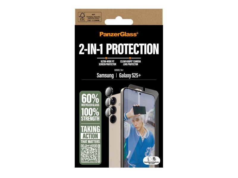 Протектор за екран на мобилен телефон PanzerGlass Galaxy S25 Plus